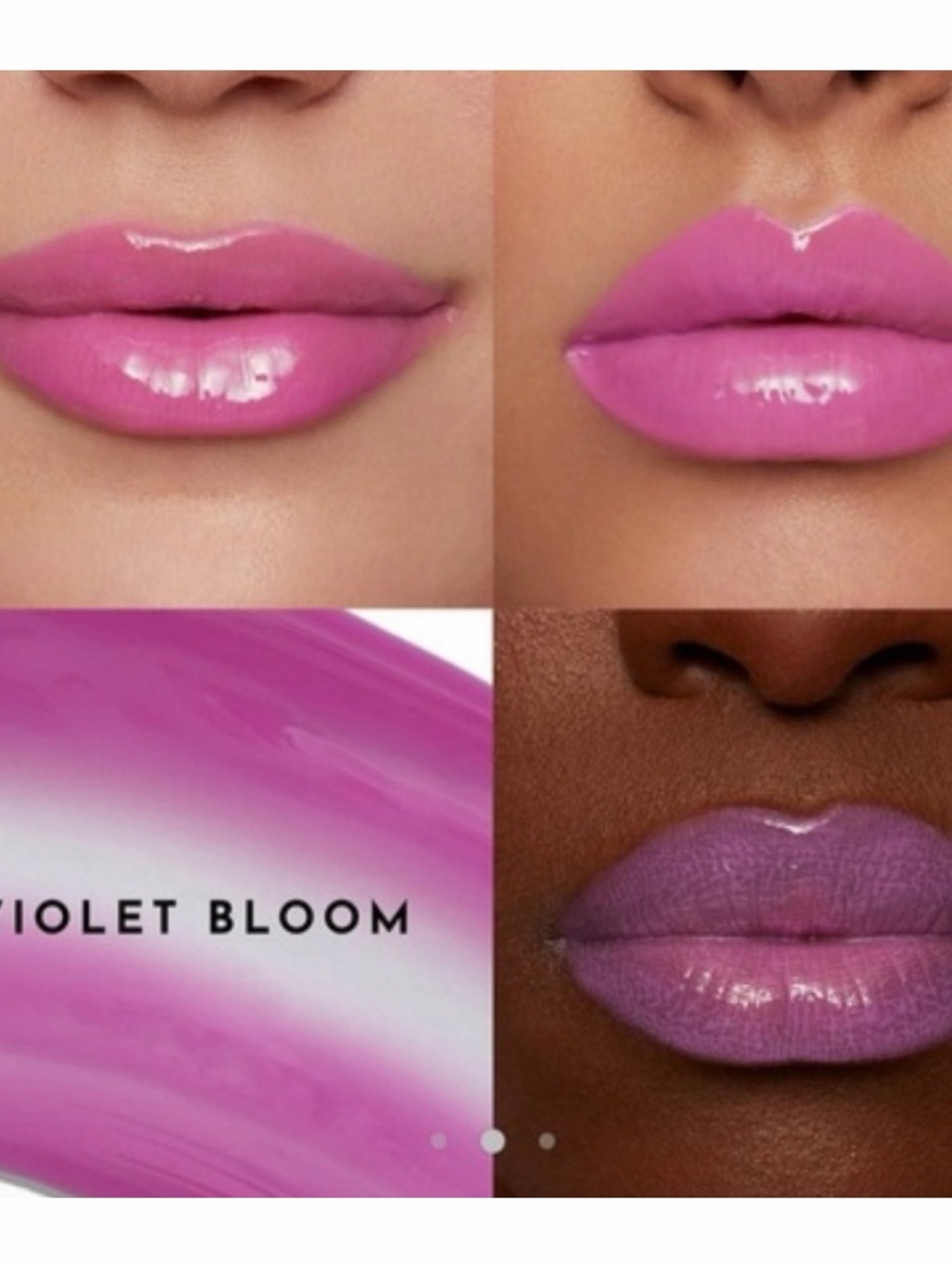 LAWLESS Violet Bloom Pink-Purple Glossy Lipstick